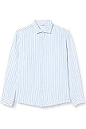 Seidensticker Camisa de Manga Larga de Corte estándar Camiseta, , 44 para Hombre