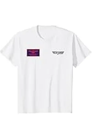 Top Gun Niños Pete Mitchell Maverick - Insignia de pecho para niños Camiseta