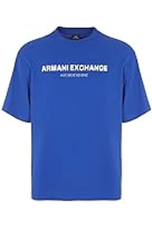 Armani Exchange Sustainable, Short Sleeves, Printed Logo, Cross Gender Polo Sweater, , M Hombres
