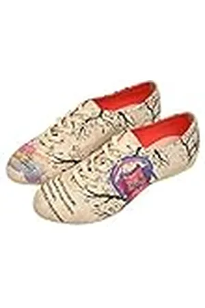 Dogo Oxford, Zapatos Oxford de Mujer, Let The Music Play, Zapatos Veganos Estampados,36 EU