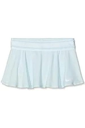 Nike G NkCourt Flouncy Falda, Niñas, Celeste Claro (Topaz Mist/White), M