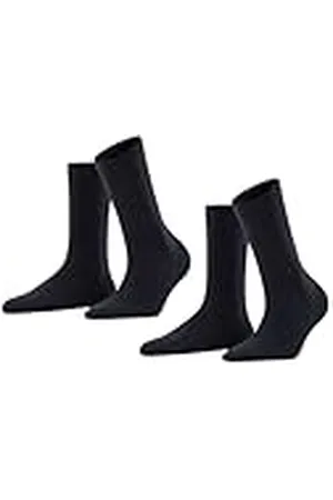 Falke Softmerino Multipack W So lana algodón lisos 2 pares, Calcetines Mujer, , 39-40