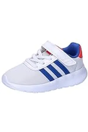 adidas Lite Racer 3.0 Shoes, Zapatillas para Correr Unisex bebé, Cloud White/Team Royal Blue/Bright Red, 20 EU
