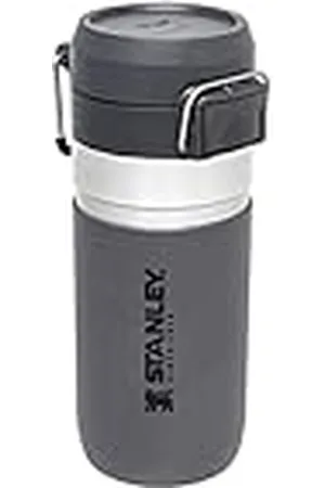 Stanley Quick Flip Botella Agua Acero Inoxidable 0.47L - Cantimplora Mantiene Frío 7 Horas - Anti-Fugas - Water Bottle Sin BPA - Compatible con Portavasos - Apta Para Lavavajillas