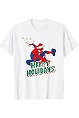 SPIDERMAN Happy Holidays Christmas Camiseta