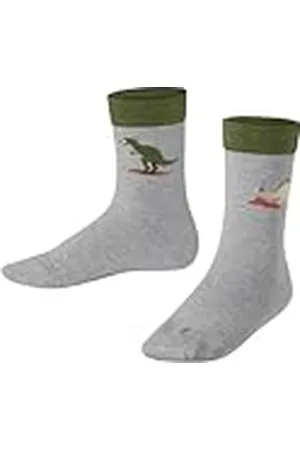 Falke Dinosaurs K So algodón estampados 1 par, Calcetines Unisex niños, , 35-38