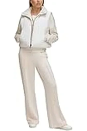 DKNY Cropped Reversible Chaleco Forro Polar, , L para Mujer
