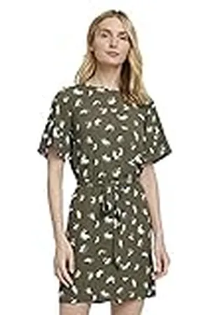 TOM TAILOR 1025868 Vestido con cintura con cremallera en la espalda para Mujer, , 38