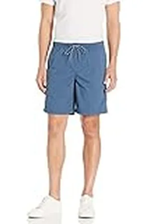 Amazon Pantalones Cortos Para Caminar Con 20 cm De Pernera Cordón De Ajuste y Corte Holgado (Disponibles En Tallas Grandes) Hombre, , L