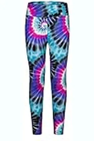 Hurley Hrlg High Waisted Active Legg Pantalones, Girls, Black, L