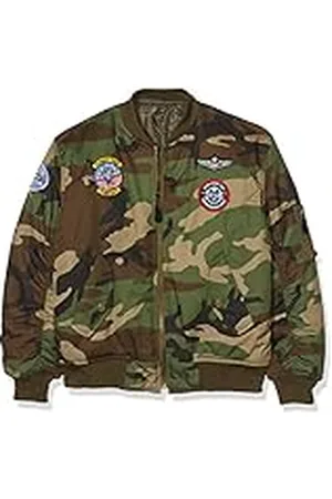 Mil-tec – Bomber Chaqueta Woodland Kids, Talla XL