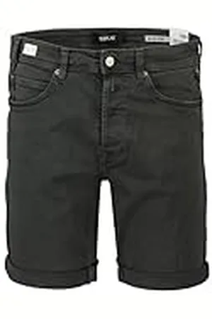 Replay MA981Y Rbj.901 Short Stretch Bull, Pantalón corto vaquero con tejido elástico para hombre, , 29W