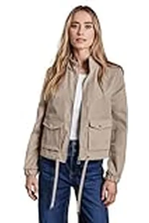 Street one A212609 Chaqueta con Cuello Alto, Safari Beige, 40 Mujeres