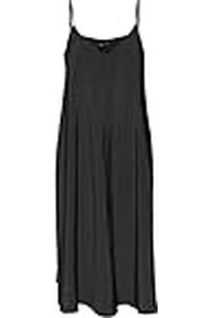VERO MODA Vmqueeny Calf Singlet Drees Wvn Ga Vestido, , L para Mujer