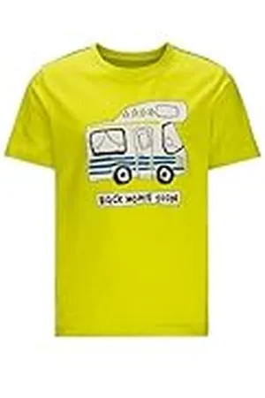 Jack Wolfskin Wolf & Van T B Camiseta de Manga Corta, , 128 para Niños