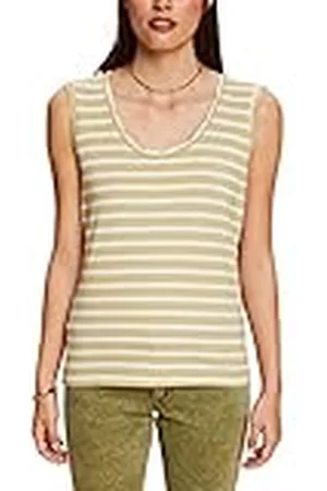 ESPRIT 053ee1k311 Camiseta, 342/verde Pastel 3, L para Mujer