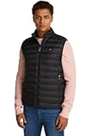 Tommy Hilfiger Core Mw0mw39989-Chaleco Reciclado Plegable Chaleco, , L para Hombre