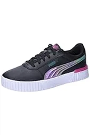 PUMA Carina 2.0 Bouncy Sky Jr, Sneaker, Black-Cold Green, 35.5 EU