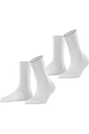 ESPRIT Basic Pure Multipack W So algodón lisos 2 pares, Calcetines Mujer, , 39-42