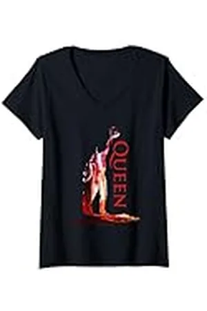 Queen Official Crowned Color Camiseta Cuello V