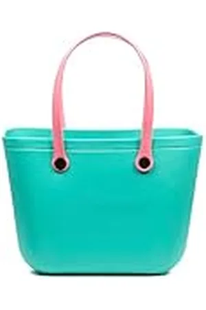 Firenze Artegiani Libelulla. Bolso Shopper grande de playa, de goma eva con asas intercambiables a juego. 47x24x33 cm. Color: