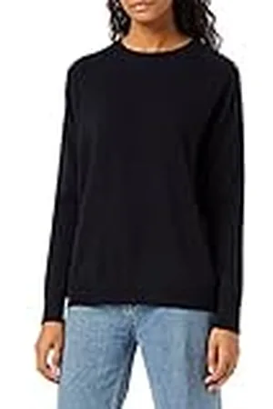 Falke Crew Neck - Camiseta de Manga Larga para Mujer, Mujer, 64007, , Medium