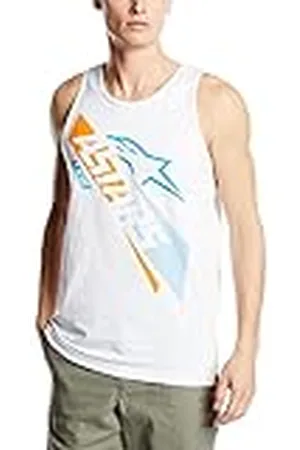 Alpinestars Herren Short Sleeve T-Camiseta de Tanque de precisión, Colour Blanco, s, 1016-72030-20