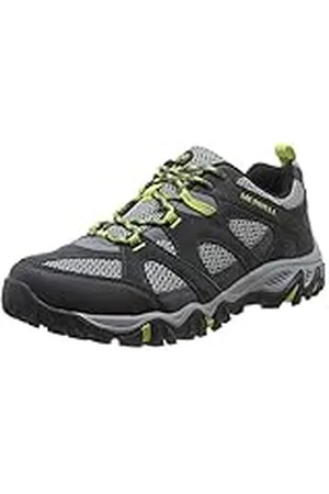 Merrell Rockbit Zapatillas de montaña para Hombre, Gris - Gris (castle Rock/green Oasis), 43 EU