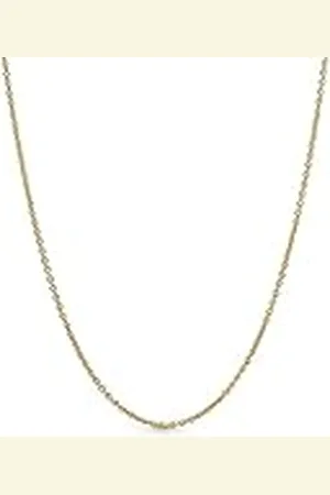PANDORA Icons Collar chapado en oro de 14 quilates, 45