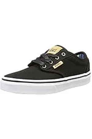 Vans Y Atwood Deluxe, Zapatillas de Estar por casa Niñas, 10Oz Canvas/Black/Blanket, 30.5