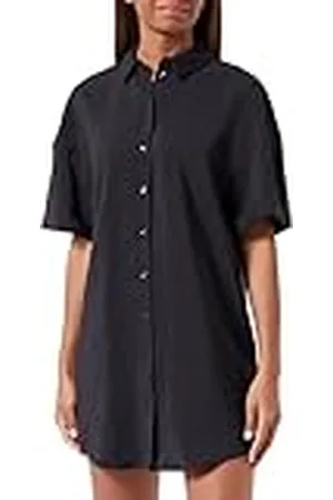 VERO MODA Vmqueeny S/S-Camiseta de Manga Corta para Mujer Vestido, , S