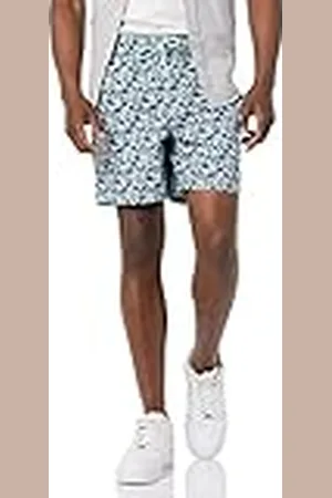 Amazon Pantalones Cortos de 15 cm con Cordón Ajustable Hombre, , S