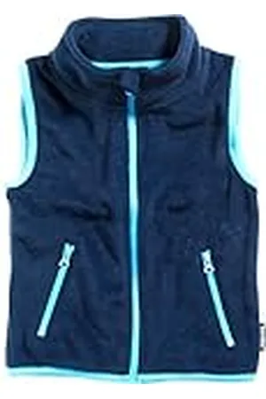 Playshoes Chaleco Polar, Azul (Marine 11), 128 Unisex niños