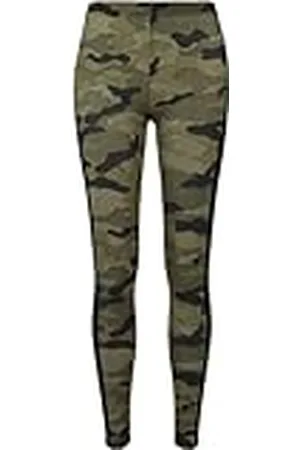 Urban classics Ladies Camo Stripe Leggings, , S para Mujer