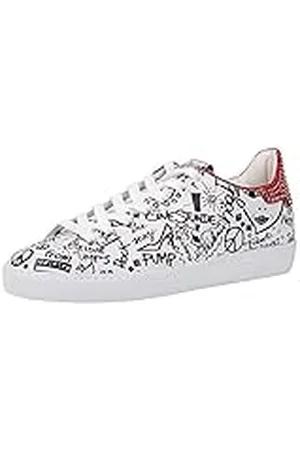 Högl Högl Glammy, Zapatillas Mujer, Multicolor (Weiss/Schwarz 0201), 44 EU