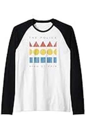 Police King Of Pain Rock Music Band Camiseta Manga Raglan