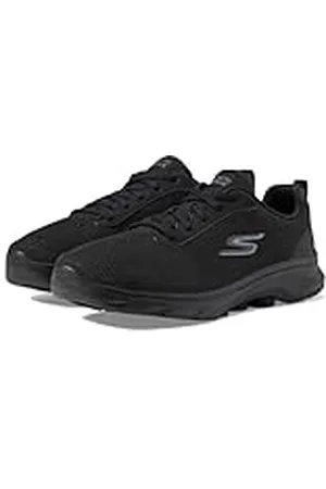 Skechers Go Walk 7 Clear Path, Tenis Bajos Mujer, Black, 40 EU