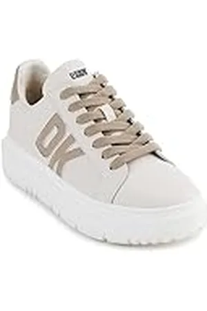 DKNY Marian Lace Up Leather-Zapatillas Deportivas, Mujer, , 38.5 EU