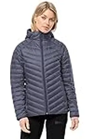 Jack Wolfskin Passamani Down Sudadera con Capucha W Chaqueta de Plumas, Delfín, XXL para Mujer