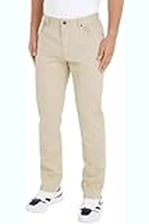 Tommy Hilfiger Chino Denton 5PKT 1985 Pima CTN MW0MW36429, Pantalones de Cinco Bolsillos para Hombre, , 38W / 32L
