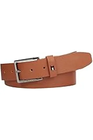 Tommy Hilfiger Cinturón de Piel para Hombre Oliver, , 85 cm