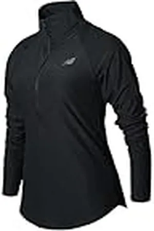 New Balance Sport Spacedye Half Zip Top, Mujer