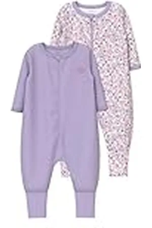 NAME IT NBFNIGHTSUIT 2P Zip FF Petit Flower Noos Fútbol, , 80 bebita