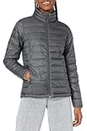 Amazon Chaqueta Ligera Acolchada, Impermeable y Plegable (Disponible en Tallas Grandes) Mujer, , S