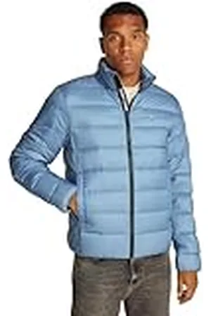 Tommy Hilfiger Cazadora acolchada Hombre Down impermeable, Azul (Colorado Blue), XL