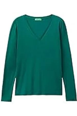 Benetton Camiseta M/L 3ga2e4245, , S para Mujer