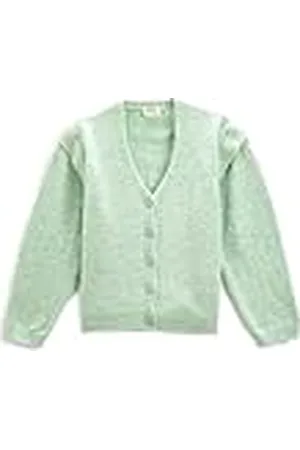Koton Basic Knit Cardigan Soft Touch Long Sleeve V Neck Button Closure, Cárdigan