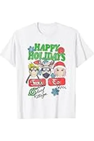 Naruto Shippuden Happy Holidays from Hidden Leaf Village Camiseta