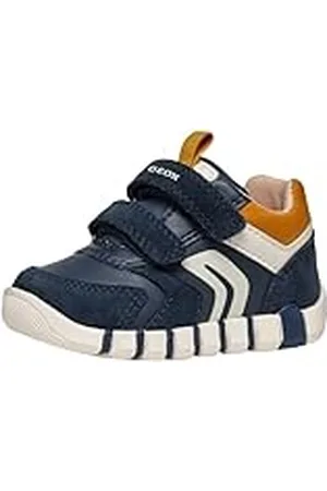 Geox B IUPIDOO Boy D, Zapatillas Bebé-Niños, 18 EU