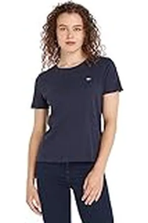 Tommy Hilfiger Tjw Soft Jersey Tee Dw0dw14616 Camisetas de Punto de Manga Corta, , XXS Mujer